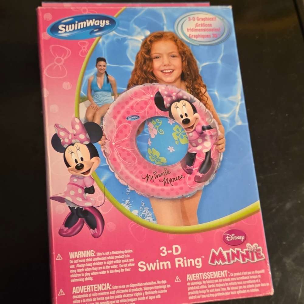 Disney Minnie Mouse 3D Swim Ring